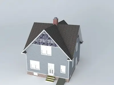 American Home Free 3D model