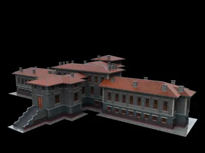 cenatorium 3D model