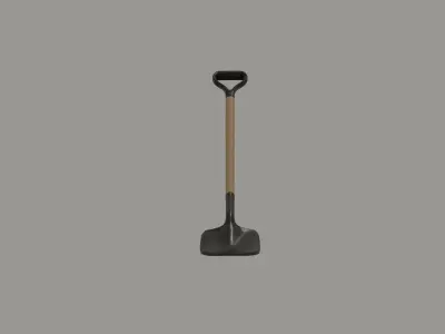 Hand Shovel 3D model