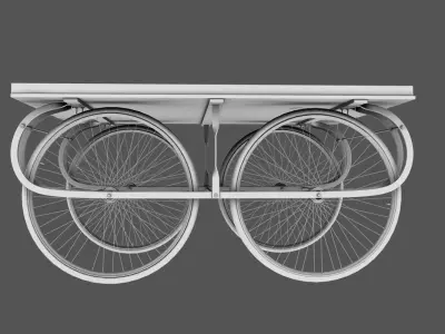 Vegetable Salesman Cart 3d model 3D model