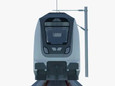 Bombardier Twindexx train 3D model