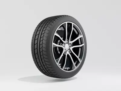 Audi S4 Avant 2017 Wheel 3D model