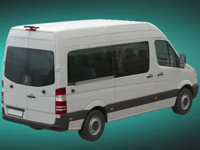 Mercedes-Benz Sprinter Passenger L2H2 3D model