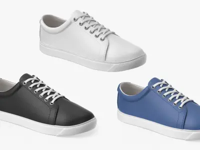 Sneakers Collection 3D model