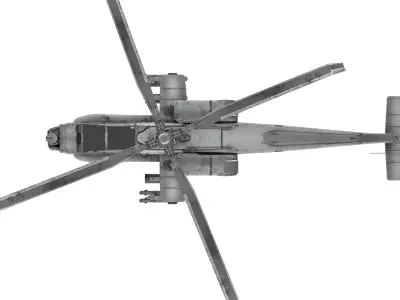 Apache AH-64D Free 3D model