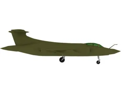 AIRCRAFT BUCCANE 3D model purchase