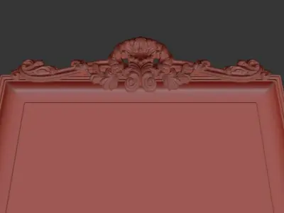 classic  mirror 3D model