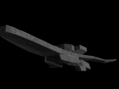 Cruiser Concept 2 3D model