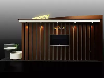 Exhibition - Area - 8X9-3DMAX2010-019 3D model