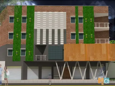 Commercial Complex 3D model buy