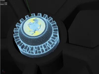 F40 LM Wheel 3D model