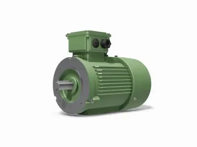 112M B14b IEC electric motor - 3D CAD model 3D model