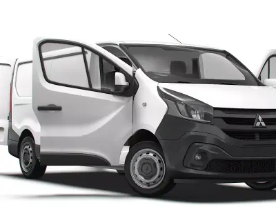 Mitsubishi Express L2H1 HQInterior 2022 3D model