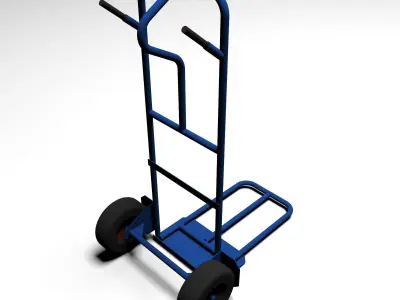 Handtruck 3D model purchase