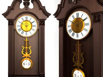 Bulova Clock 3D model