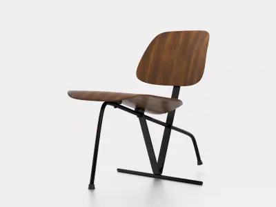 Eames- Tilt back chair 3D model