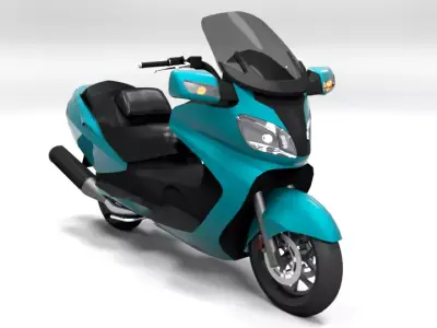 SUZUKI BURGMAN 650 3D model