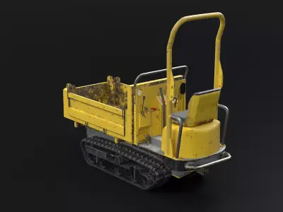 Yanmar C-12R Used 3D model