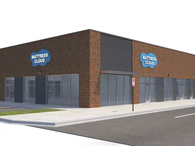 Retail-146 Retail Store 3D model