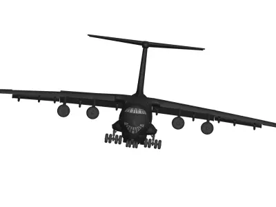 Ilyushin Il-76 3D model buy