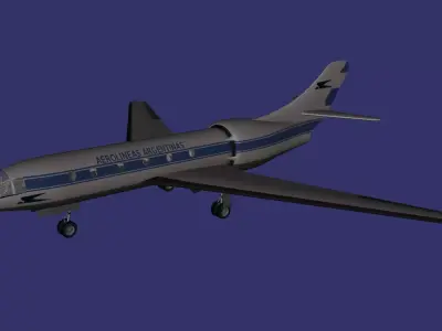 FMA IA 36 Condor Low-poly 3D model