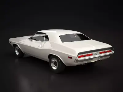 Challenger 1970 3D model