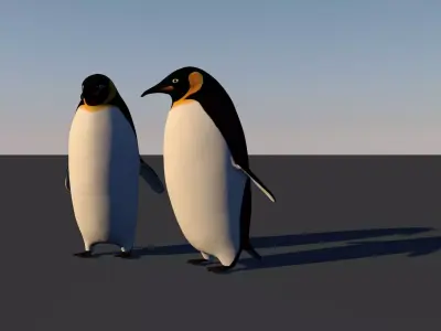 Penguin 3D model
