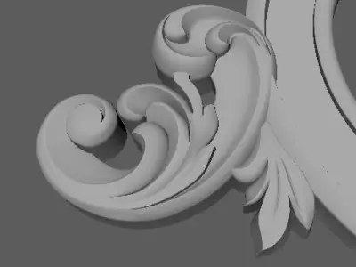 mirror 3d model for cnc machines 3D model