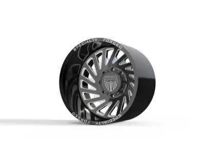 REAR SPECIALITY FORGED D021 WHEEL 3D MODEL 3D model