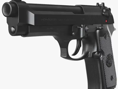 Beretta M92 FS 3D model