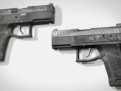 CZ P-09 C NOCTURNE Low-poly 3D model