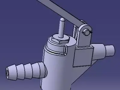 Pneumatski ventil 3D print model