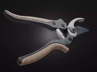 Gardening Shear 3D model 3D model