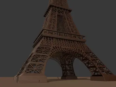 Eiffel Tower Free 3D model