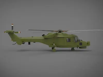 AgustaWestland AW159 3D model purchase