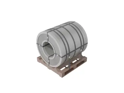 steel coil Free 3D model