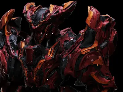 Percival Free low-poly 3D model