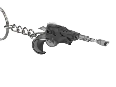 StarTrek Keychains Set part 2 - 11 Printable STL - Personal Use 3D print model