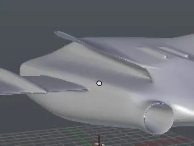 The Stinger eagle Free low-poly 3D model