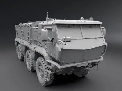 Kamaz Typhoon Scale model 3D print model