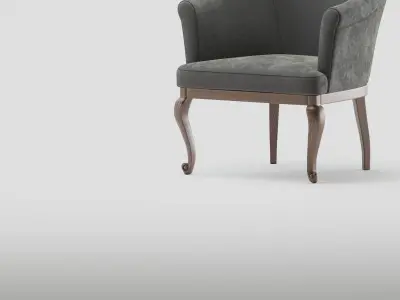 Baxter Dall Poltrona armchair 3D model