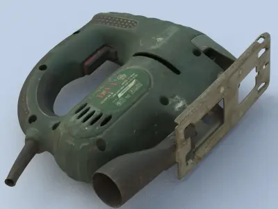 Jig Saw Middle SM 3D model