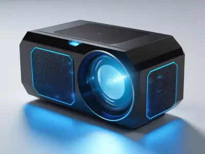 Futuristic LED Projector Device 3D model