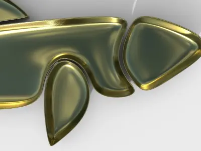 Decorative fish 3D model purchase
