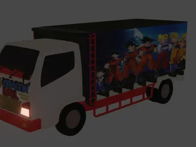 truck canter medel 3d 3D print model