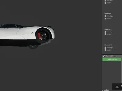 Pagani Huyara Free 3D model