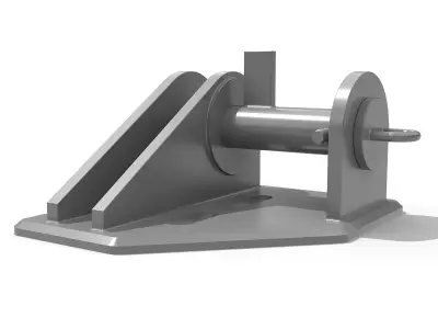 Smit Towing Bracket 3D model