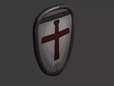Knight Shield 3D model