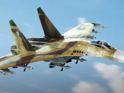 Su-27 Flanker 3D model purchase