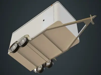 Cargo Trailer 1 3D model